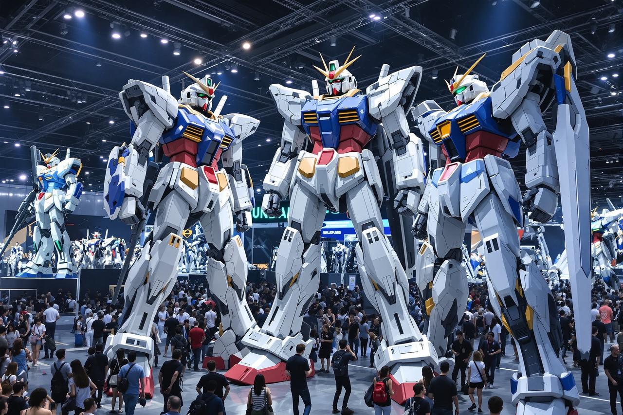 77漫画 特别企划 2026玄甲机甲模型大展 · 现场回顾